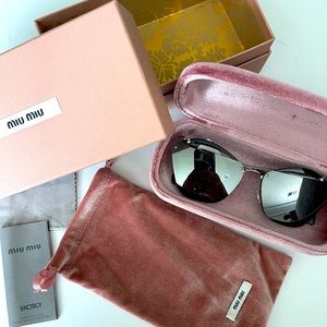 Miu Miu Noir Sunglasses